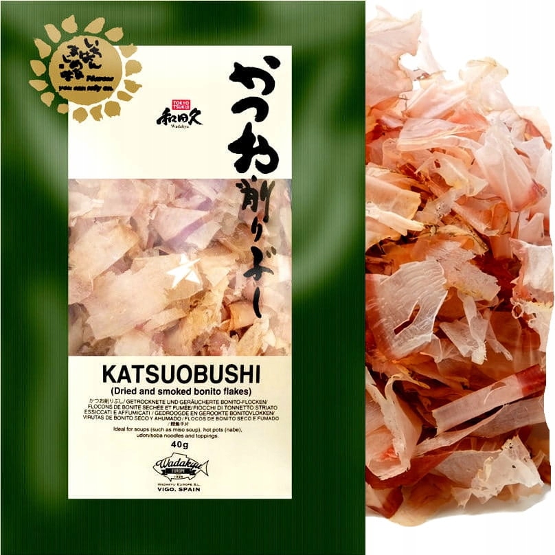 KATSUOBUSHI PŁATKI SUSZONEGO TUŃCZYKA BONITO 40g