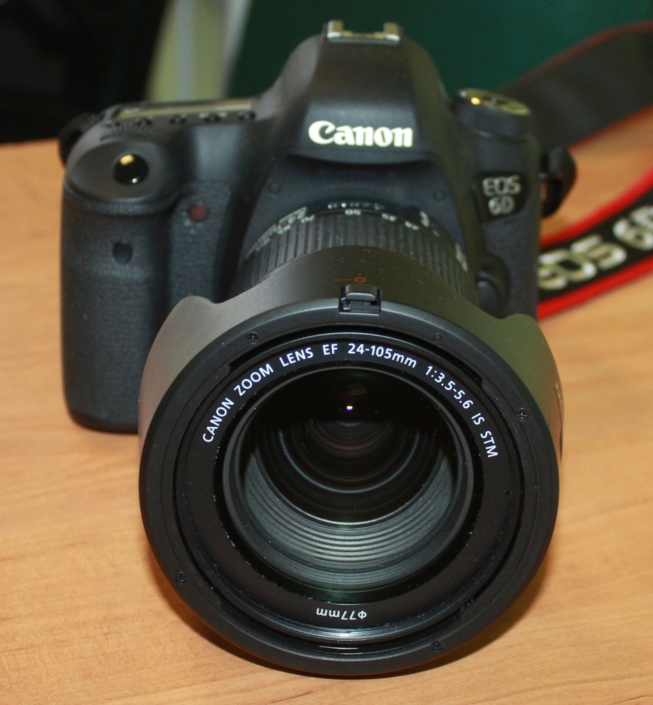 Canon EOS 6D + 24105mm IS STM 20MPix 2TYŚ GWAR 7267211948