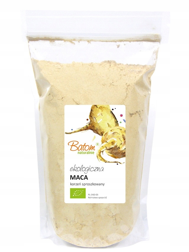 BATOM MACA KORZEŃ SPROSZKOWANY 1KG BIO