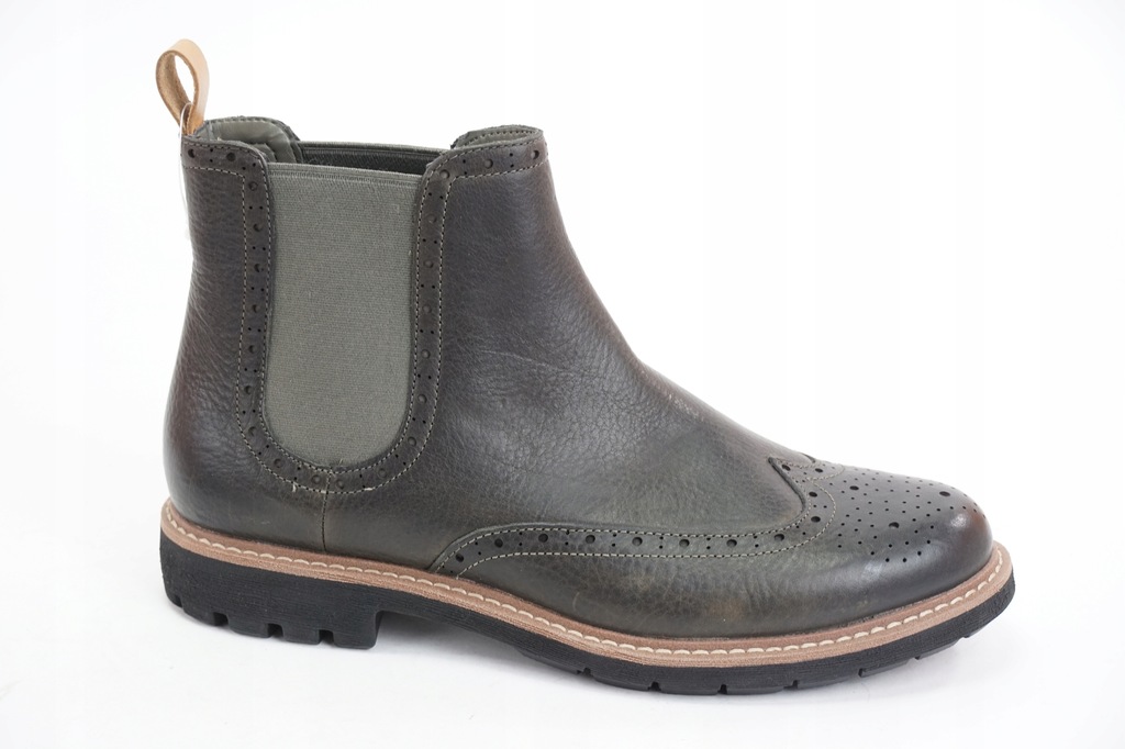 CLARKS skórzane sztyblety męskie R. 42 DJ226 3