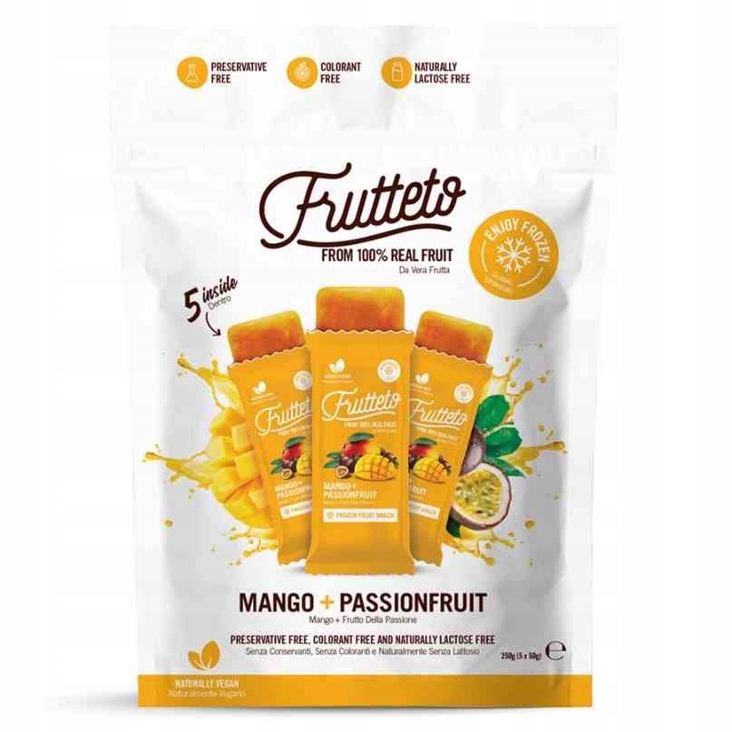 Lody sorbetowe do zamrożenia Mango - Marakuja Frut