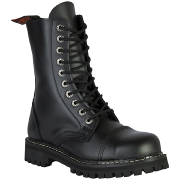 GLANY KMM 100_Black SKÓRA NATURALNA Czarne ORYGINALNE Blacha Rozmiar 44