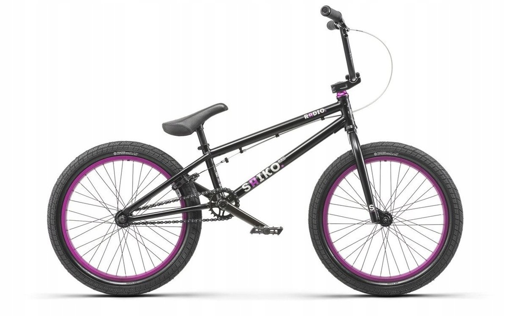 Rower BMX RADIO SAIKO 2019 czarny 19.75"