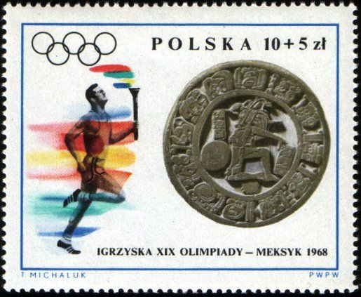 Zestaw 1968 - znaczki  (5)