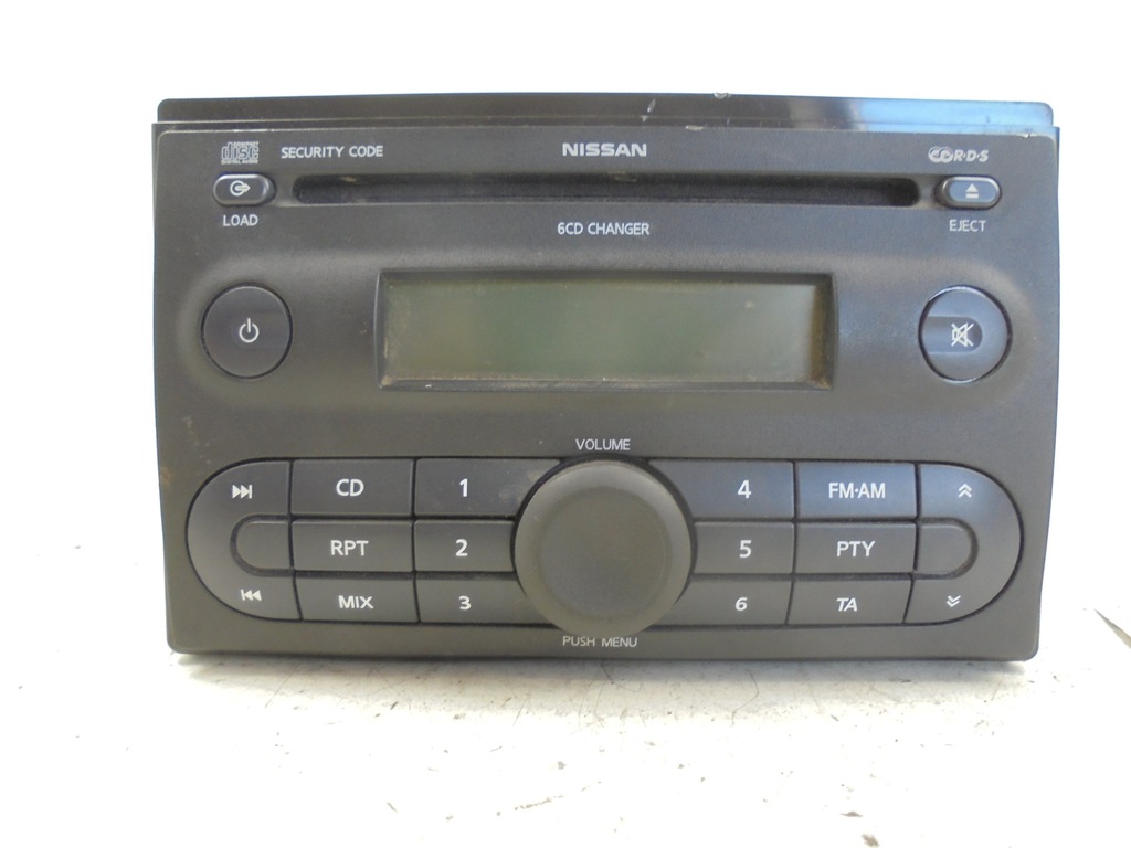 RADIO CD 7645387318 NISSAN MICRA K12 NOTE E11 - 6886986291 ...
