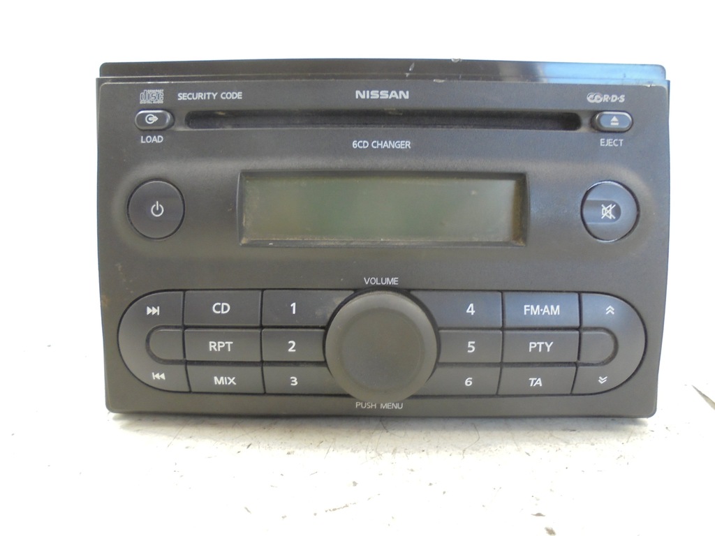 RADIO CD 7645387318 NISSAN MICRA K12 NOTE E11 6886986291