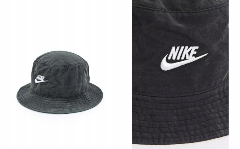 A09377 C06 NIKE CZAPKA BUCKET HAT WASHED KHAKI M/L