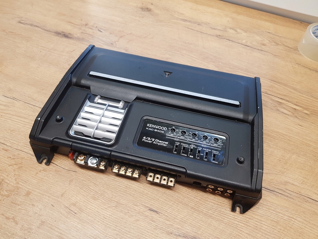 カーオーディオ KENWOOD KAC-8403 wzmacniacz (4-kanałowy) kenwood kac-8403 - 9846494681