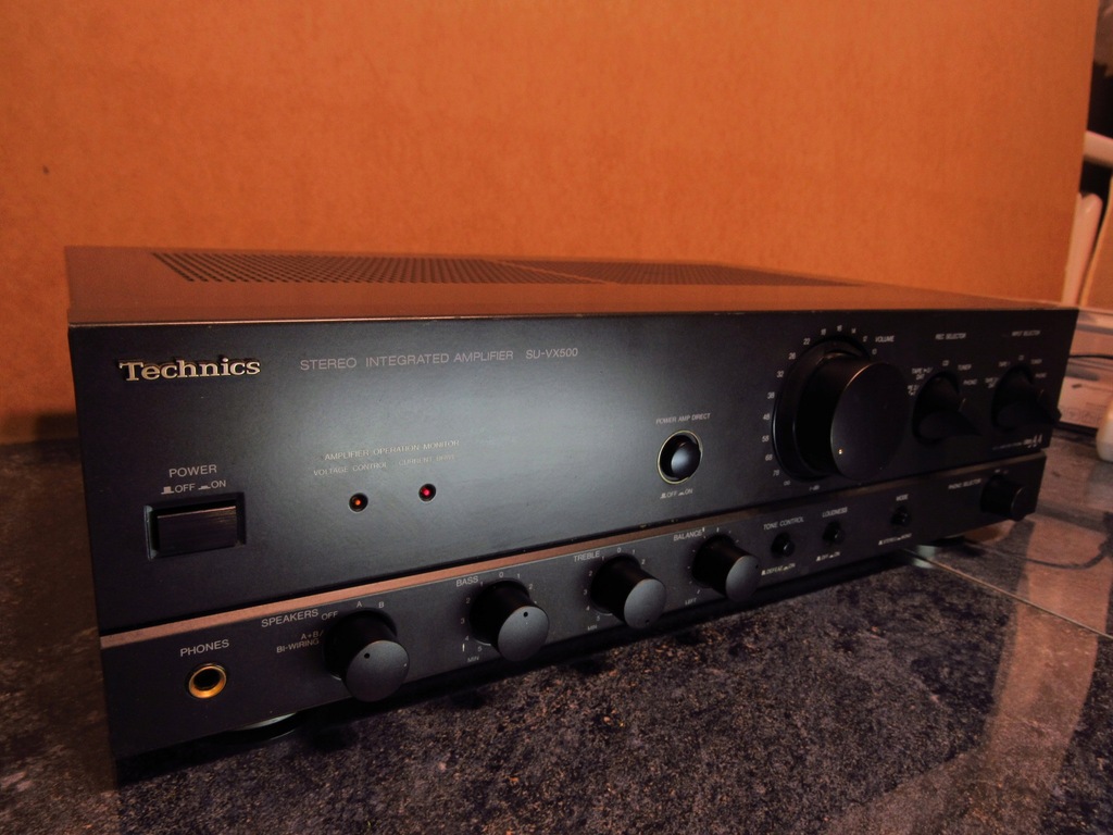 Wzmacniacz TECHNICS SU-VX500 B.ŁADNY