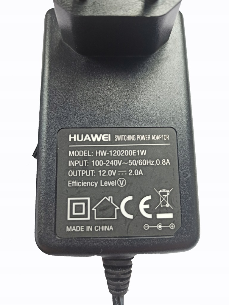 Zasilacz HUAWEI B525 HW-120200E01 12V 2A B525 - 10977253534 - oficjalne ...