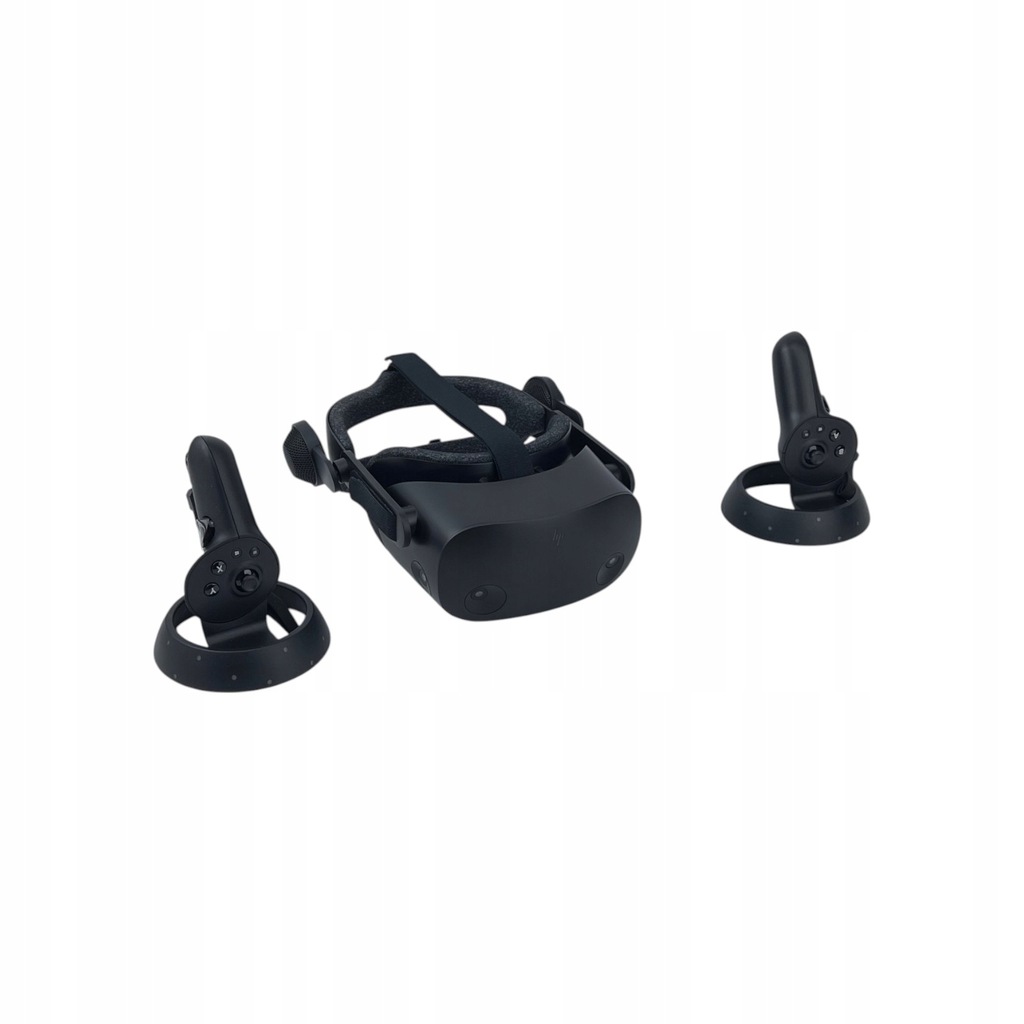 HP Reverb G2 Virtual Reality Headset + HP Reverb V Controllers G2 Black