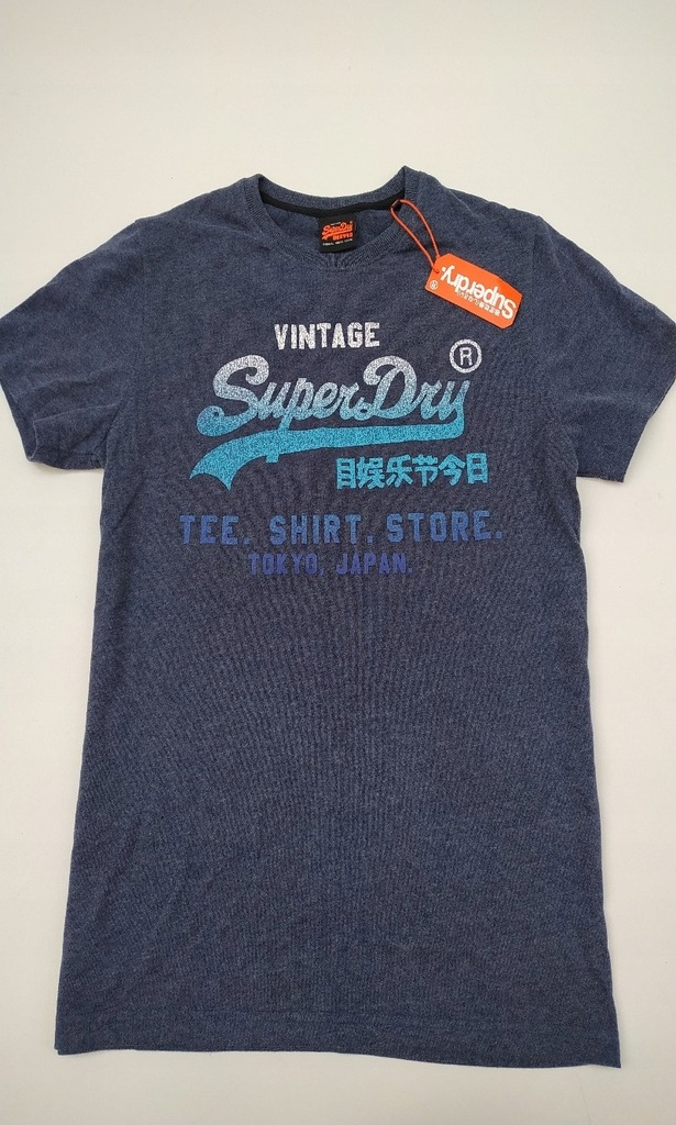 KOSZULKA T-SHIRT MĘSKI SUPERDRY VI FADE STORE L