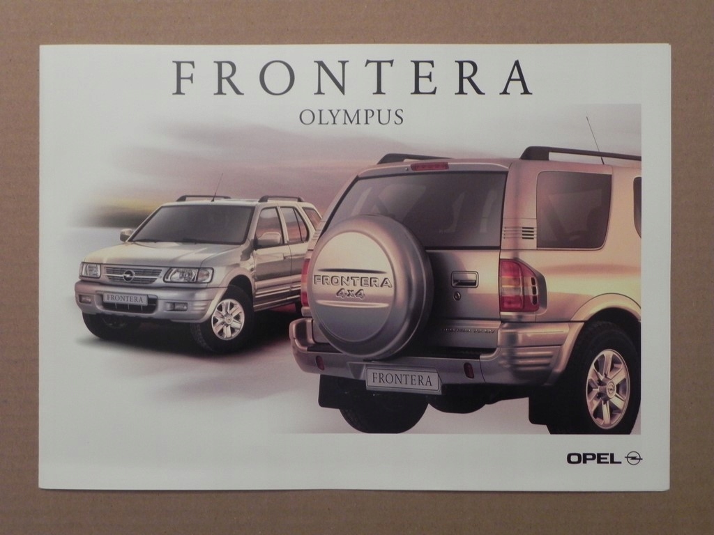 OPEL FRONTERA B - OLYMPUS - 2001 r