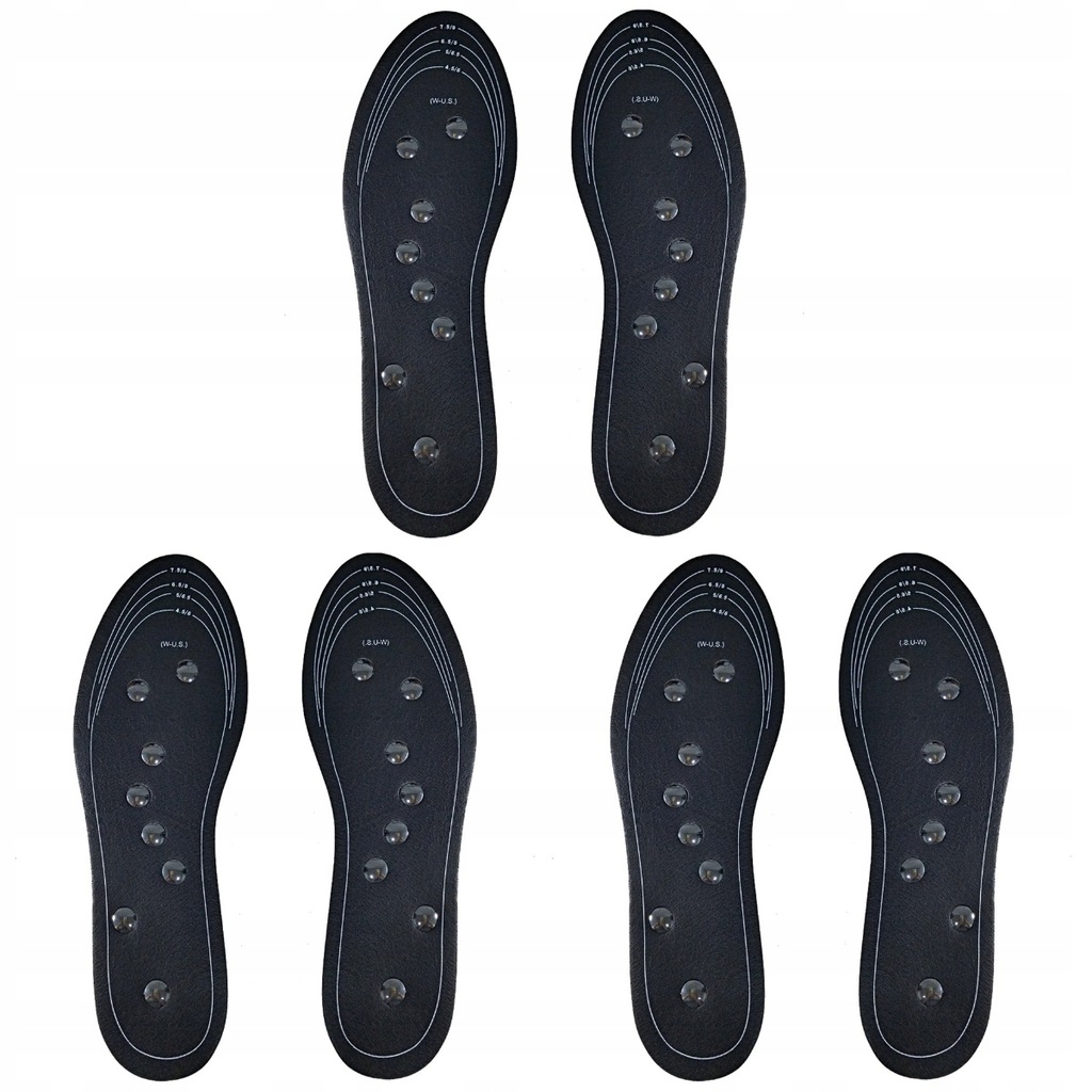 Magnetic Foot Insoles Plug-in 3 Pairs