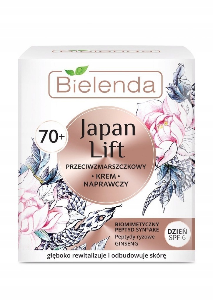 Bielenda Japan Lift 70+ Naprawczy Krem przeciwzmar