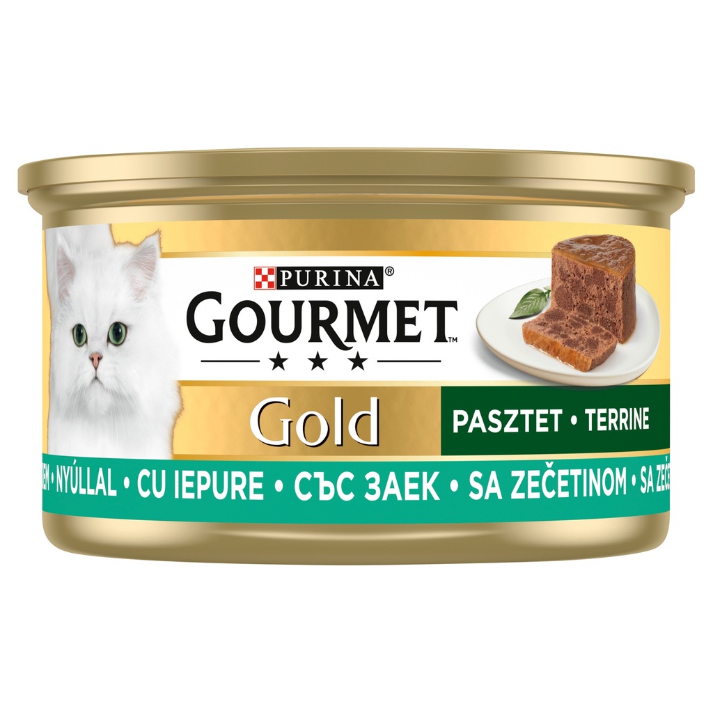 Gourmet Gold Mokra Karma z królikiem (pasztet) 85g