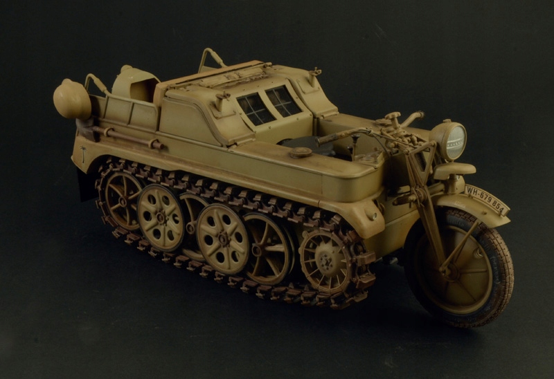 Купить Kettenkrad Sd.Kfz.2 Kettenkraftrad Тип HK 101 1/9: отзывы, фото, характеристики в интерне-магазине Aredi.ru