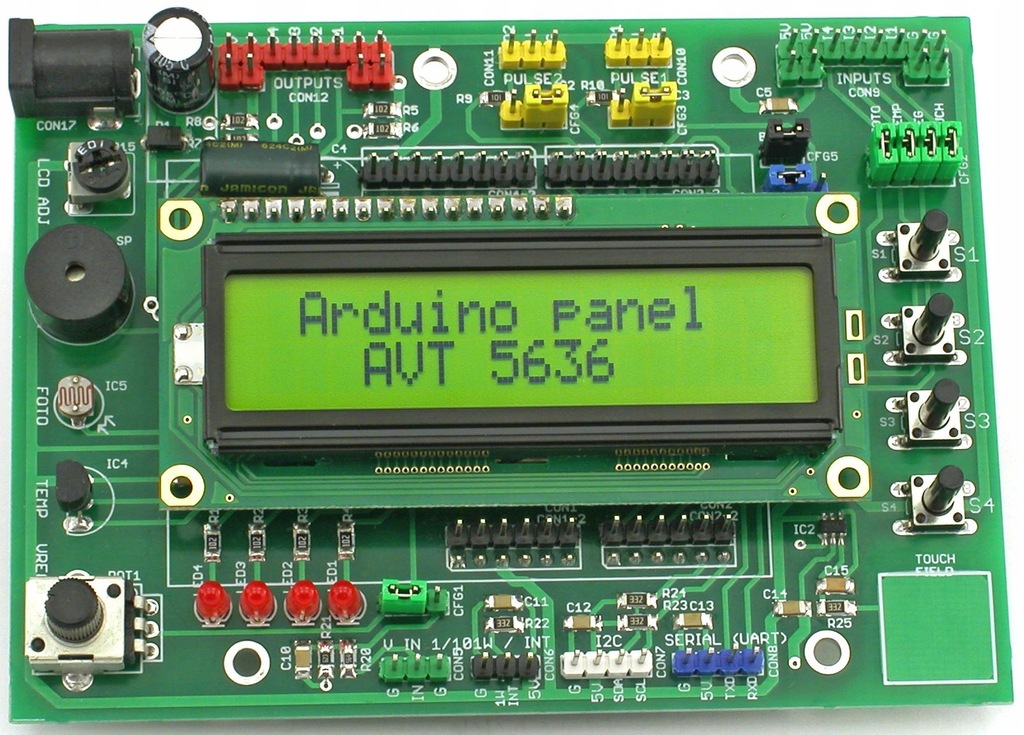 Płytka edukacyjna dla Arduino DIY AVT5636 B