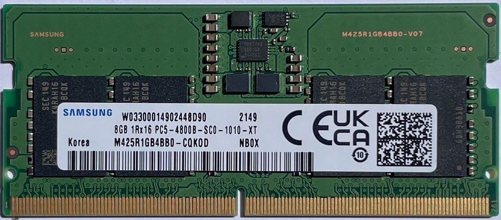 SAMSUNG 8GB DDR5 4800 - M425R1GB4BB0