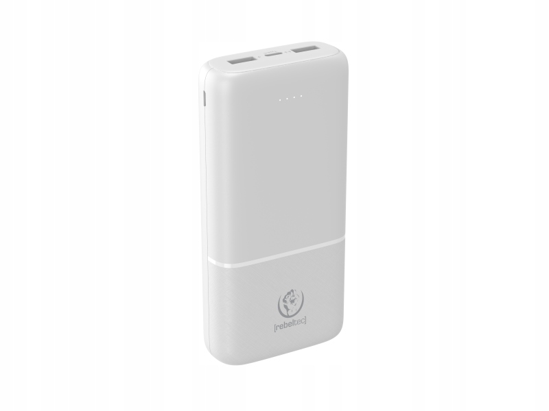 Rebeltec power bank P20 10W 20000mAh biały