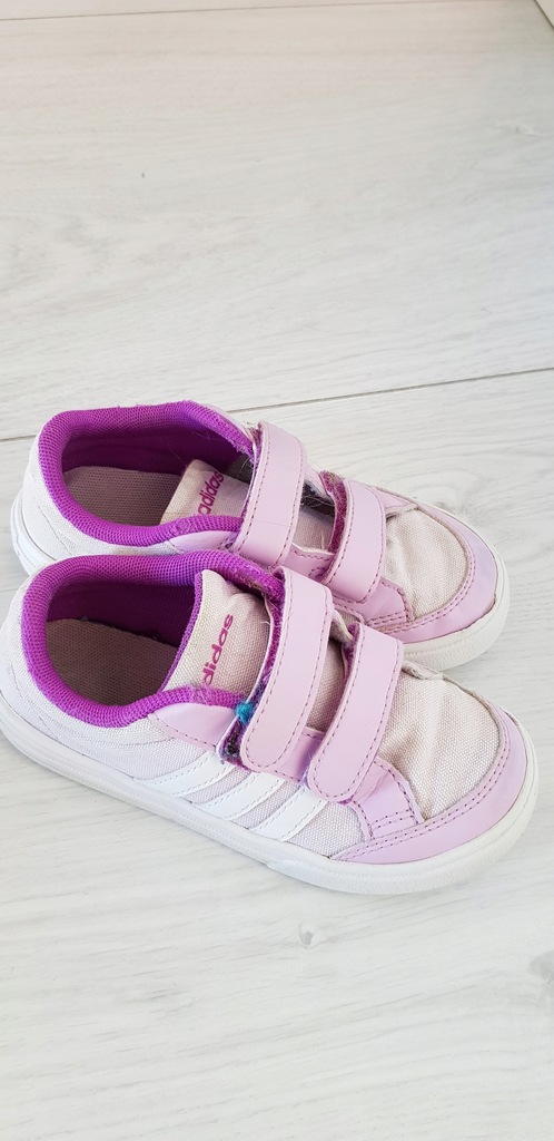 Buty adidas fioletowo-białe Adidas rozm.FR27