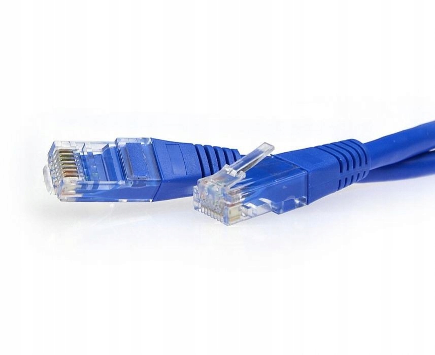 Kabel sieciowy Ethernet Patchcord UTP niebieski 5m