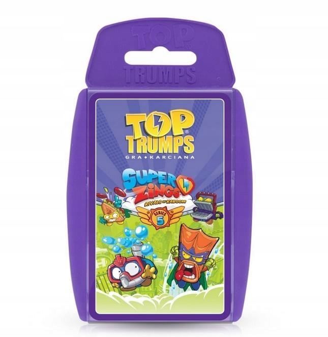 TOP TRUMPS SUPER ZINGS SERIA 5, WINNING MOVES