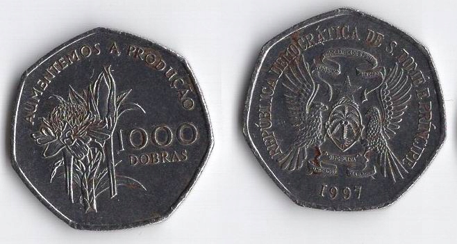 WYSPY ŚWIĘTEGO TOMASZA I KSIĄŻĘCA 1997 1000 DOBRAS