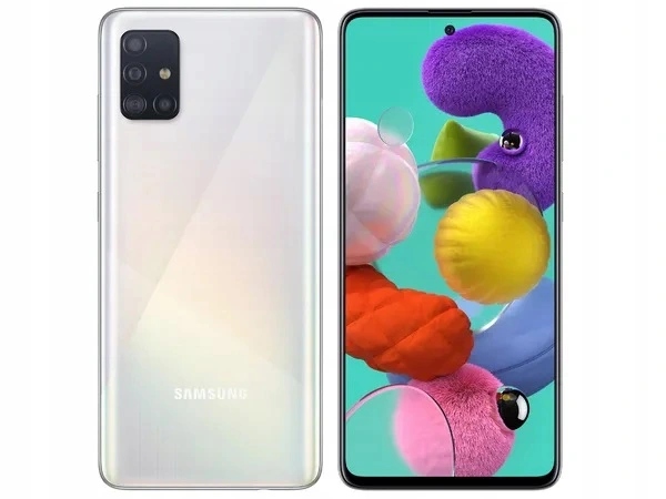 Купить Смартфон Samsung Galaxy A51 6/128 ГБ белый: отзывы, фото, характеристики в интерне-магазине Aredi.ru