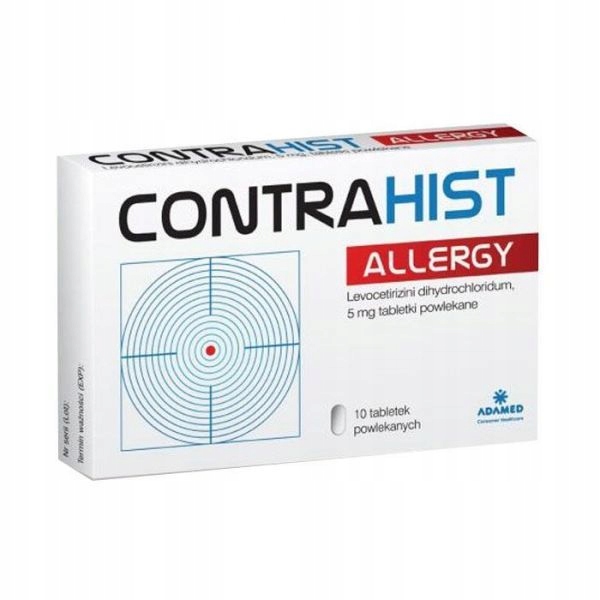 Contrahist Allergy tabletki 5mg 10 sztuk