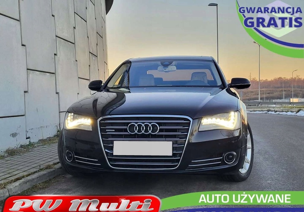 Audi A8 A8L LONG Bogate wyposazenie 4x4 Masaze...