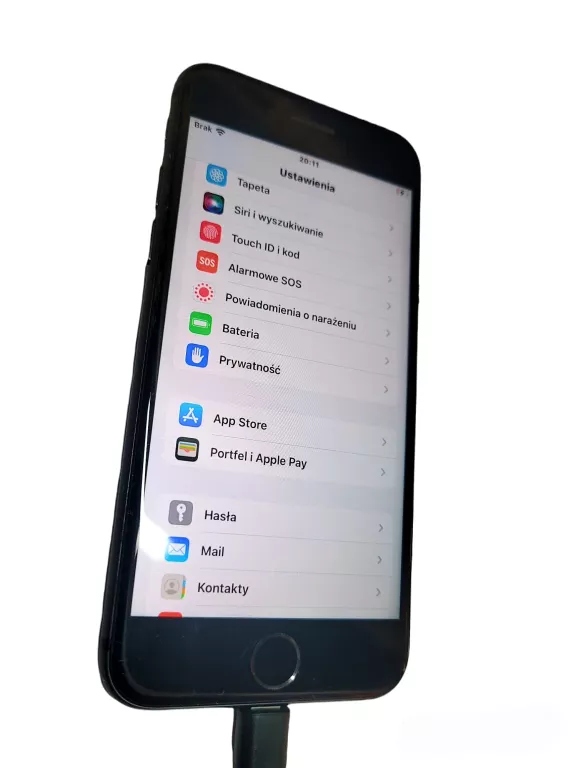 TELEFON IPHONE 8 64 GB BATERIA 77% ETUI ŁADOWARKA
