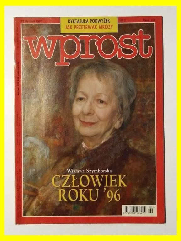 gazeta tygodnik archiwalny WPROST 12,01,1997