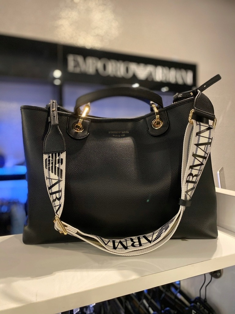 EMPORIO ARMANI DAMSKA TOREBKA Y3D165 YFOFB CZARNA