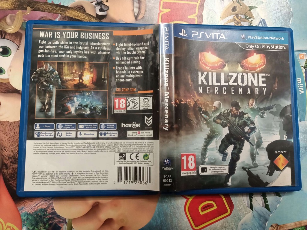 PS VITA Killzone Mercenary / KILLZONE NAJEMNIK / AKCJA