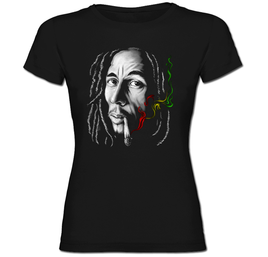 Tshirt damski Marley reggae Jamaica Joint S