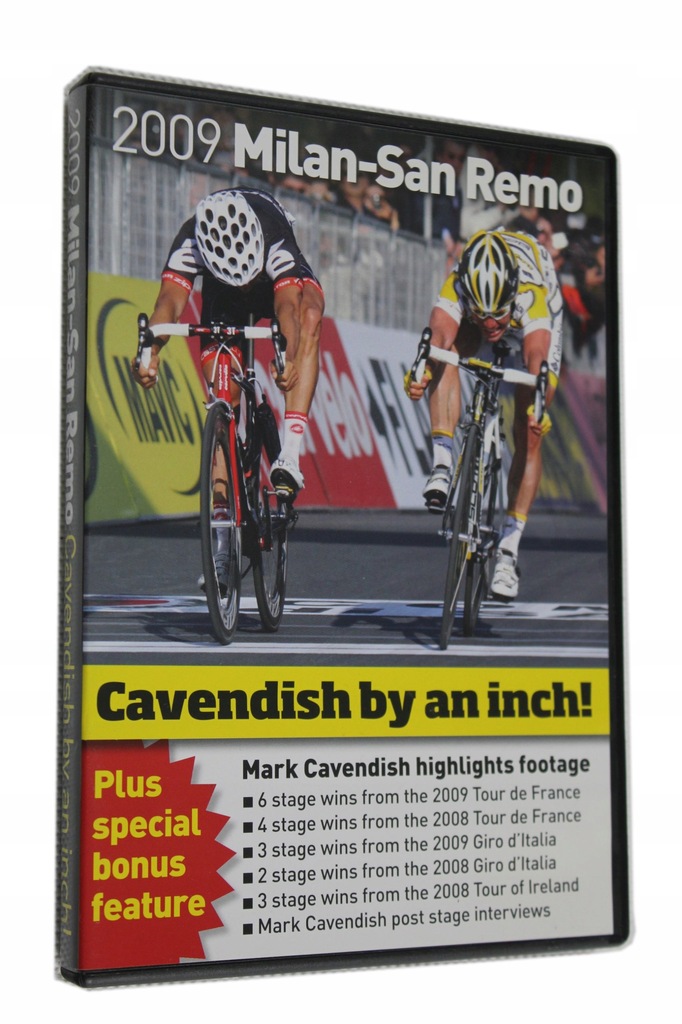 2009 MILAN - SAN REMO - CAVENDISH BY AN INCH!