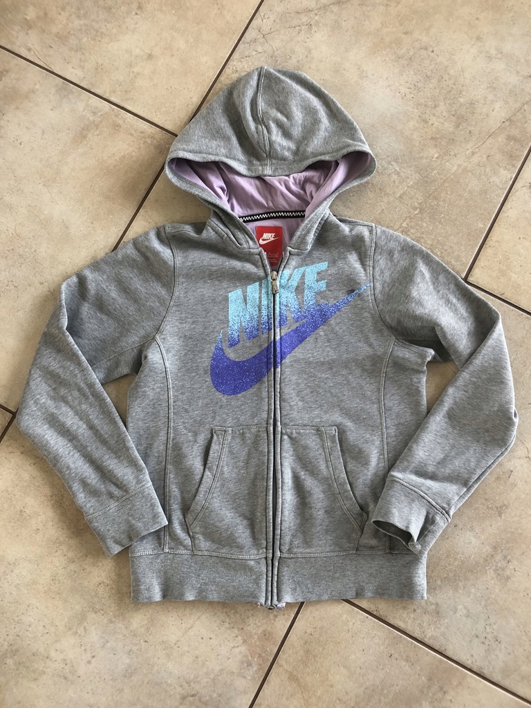 Bluza rozpinana z kapturem NIKE rozm. 146