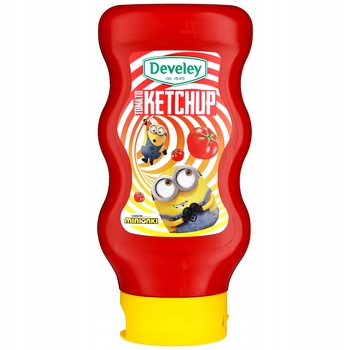 1x 450g DEVELEY Ketchup Minionki -50%