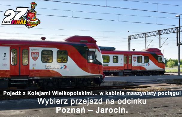 Przejażdżka w kabinie maszynisty Poznań-Jarocin