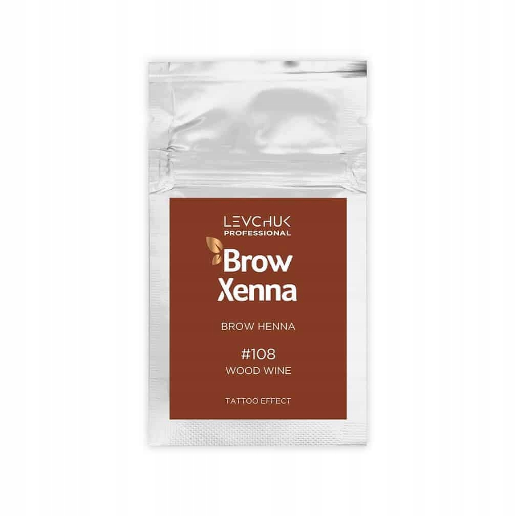 108 Wood Wine Henna firmy BrowXenna - saszetka