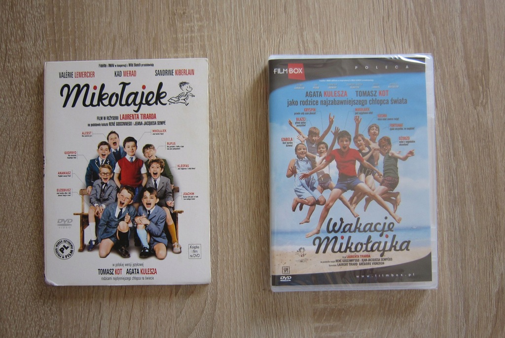 Mikołajek DVD i Wakacje Mikołajka DVD