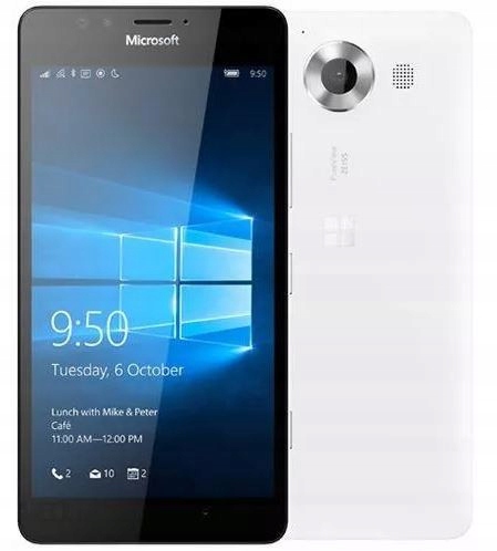 Microsoft Lumia 950 Dual Sim Biały, klasa C