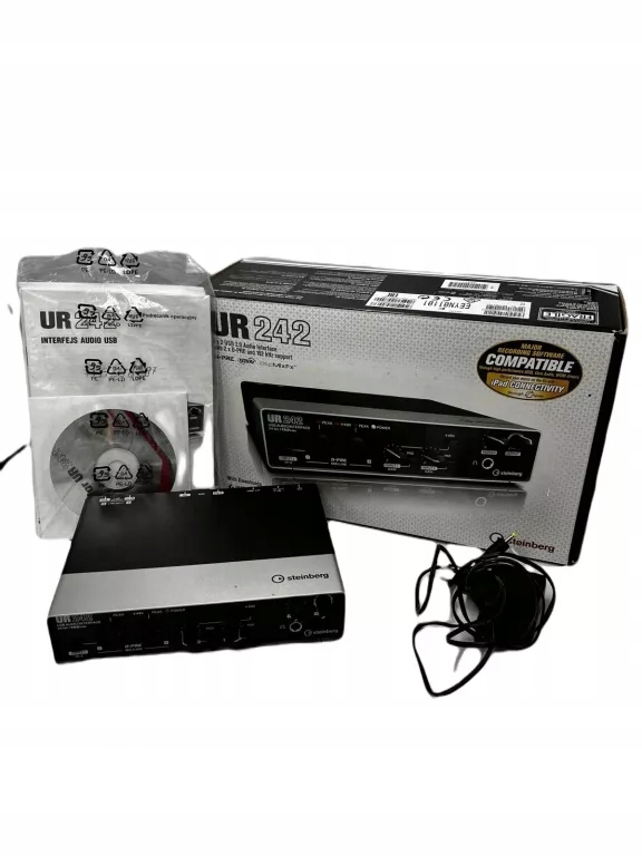 STEINBERG UR242 - INTERFEJS AUDIO USB/PUDEŁKO