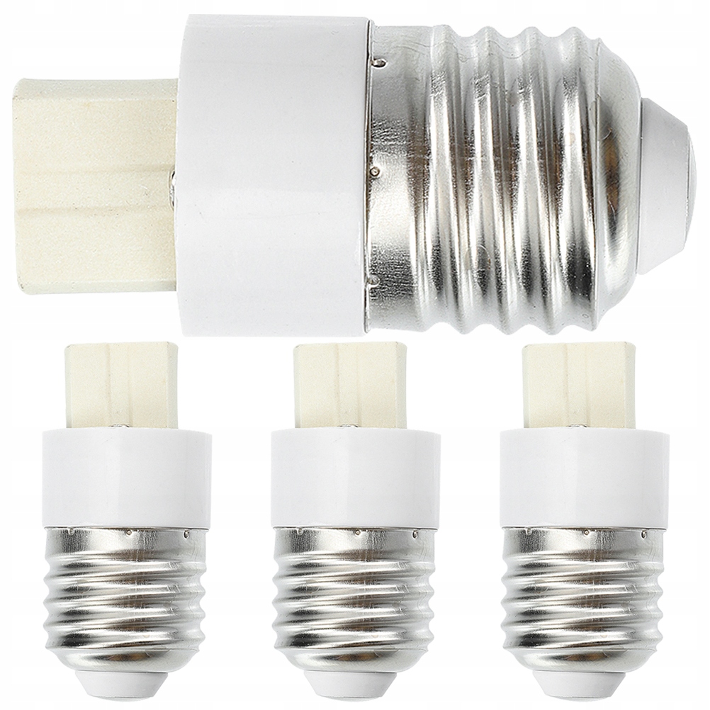 LAMP CONVERTERS E27 TO G9 CONVERSION SCREW BASE BULB HEAD (4PCS) ELASTIC