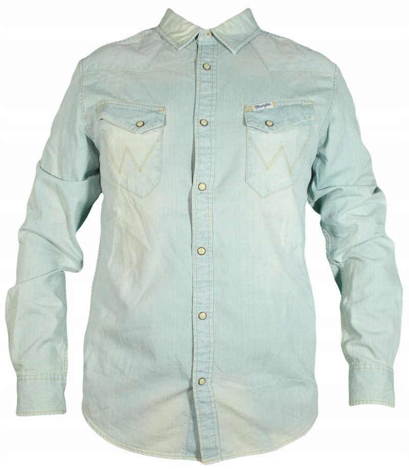 WRANGLER koszula jeans CITY WESTERN SHIRT _ L 40