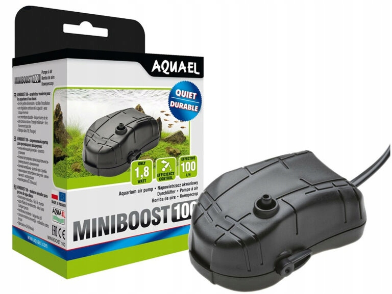 NAPOWIETRZACZ DO AKWARIUM AQUAEL MINIBOOST 100PLU - 11548521303 ...