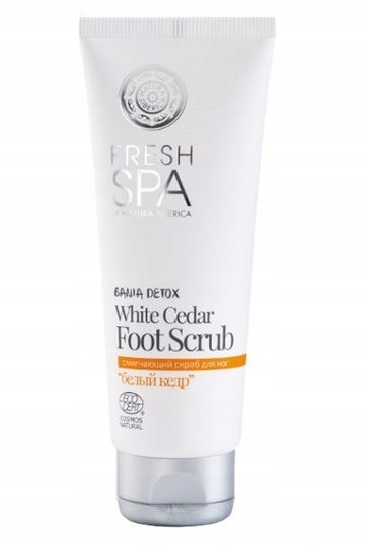 Natura zmiękczający scrub do stóp Siberica Fresh S