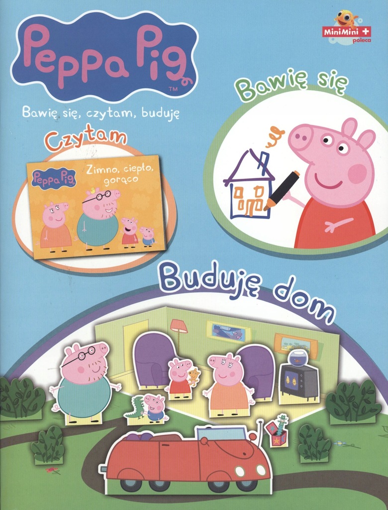 Buduje Dom Swinka Peppa Bawie Sie Czytam Buduj 7697289494 Oficjalne Archiwum Allegro
