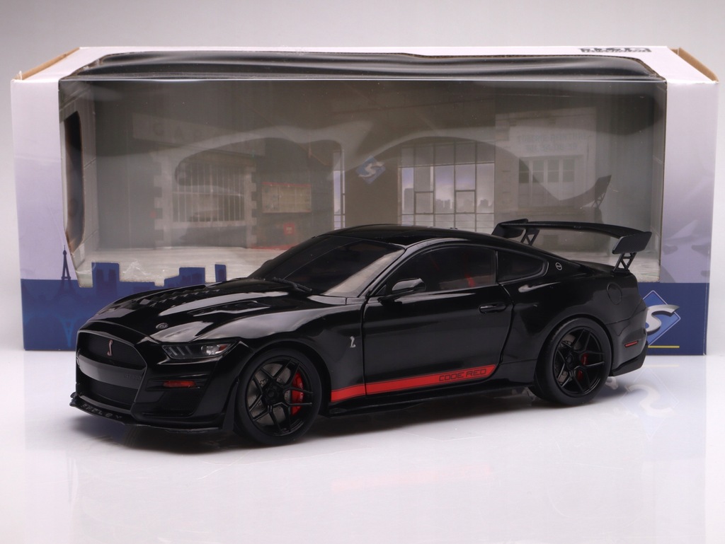 Ford Mustang Shelby GT500 - 2022, code red black Solido 1:18
